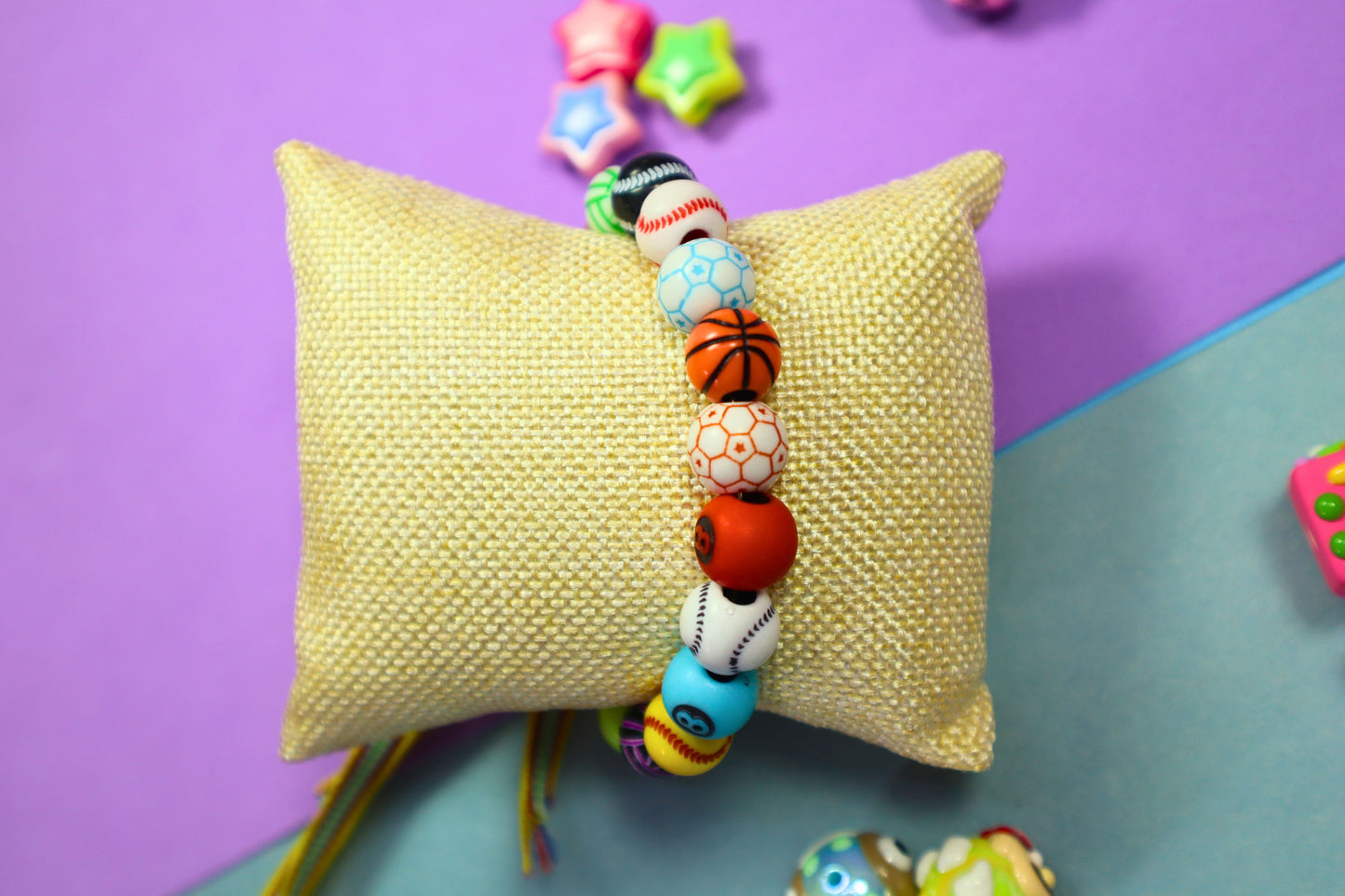 Kamule Mini Sports Champ Rakhi - Multicolour
