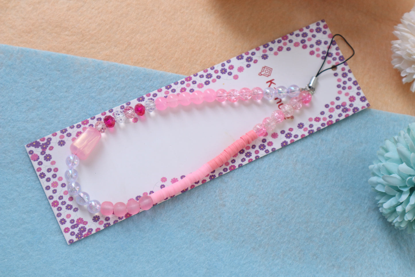 Pretty in Pink Phone Charm