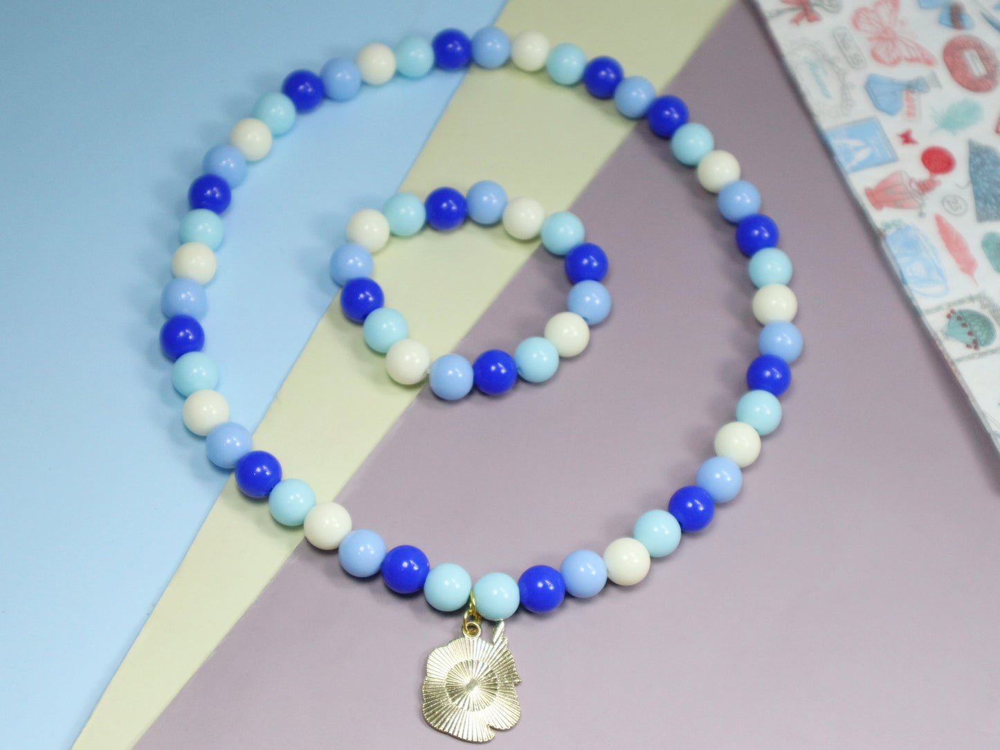 Kamule Kids Unicorn Necklace and Bracelet