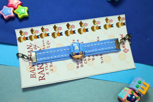 Kamule HeroLoop Kids Rakhi -Light Blue
