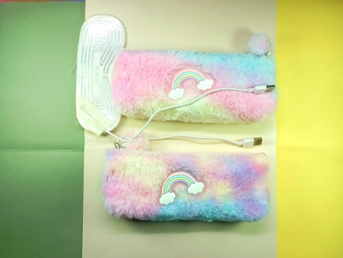 Kamule Rainbow Furr Pouch