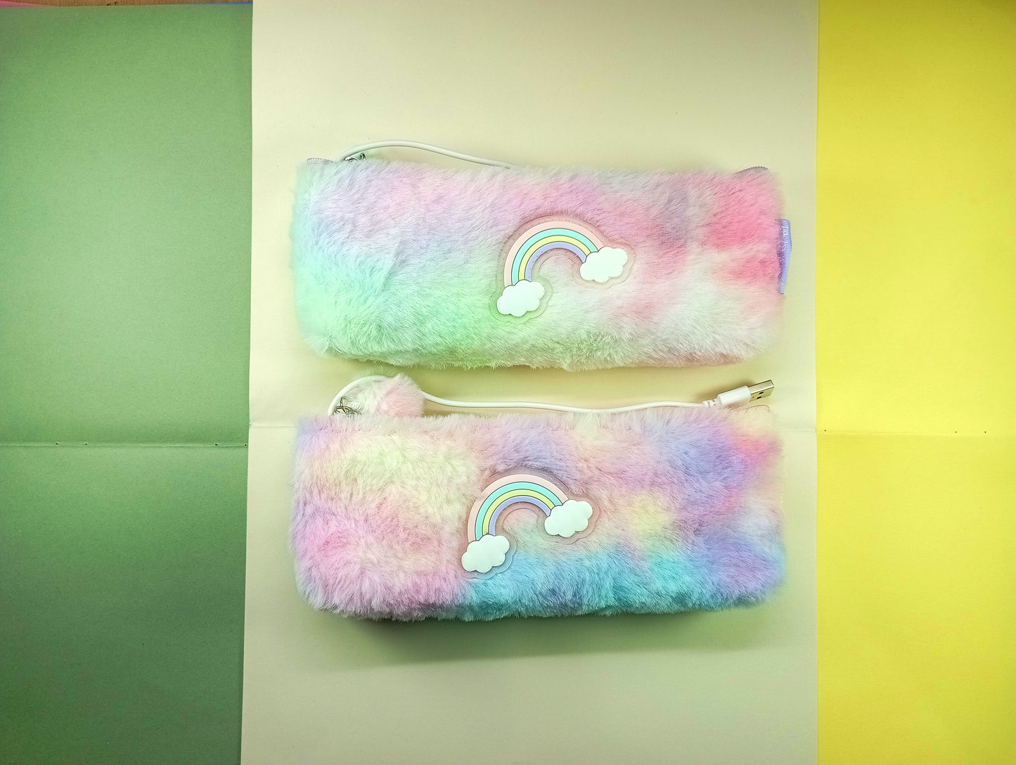 Kamule Rainbow Furr Pouch