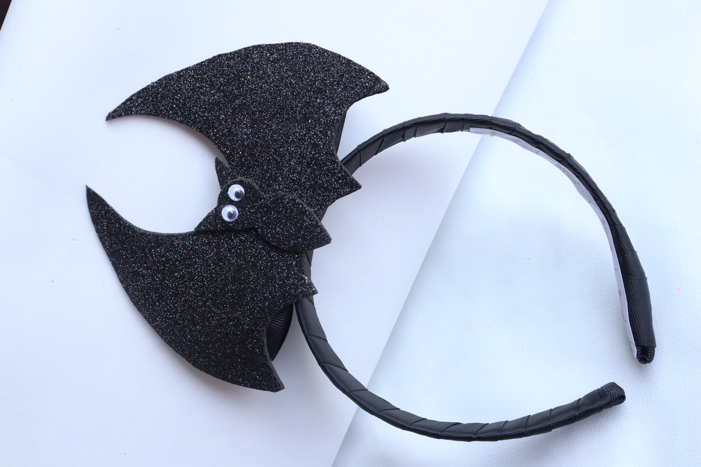 Kamule Halloween Bat Wings Headband - Black
