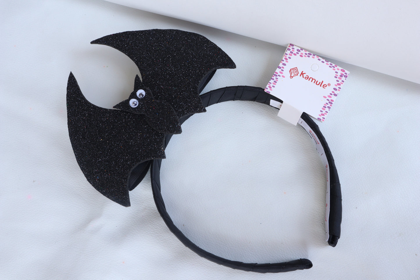 Kamule Halloween Bat Wings Headband - Black