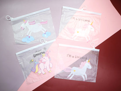 Kamule Unicorn Transperent Pouch