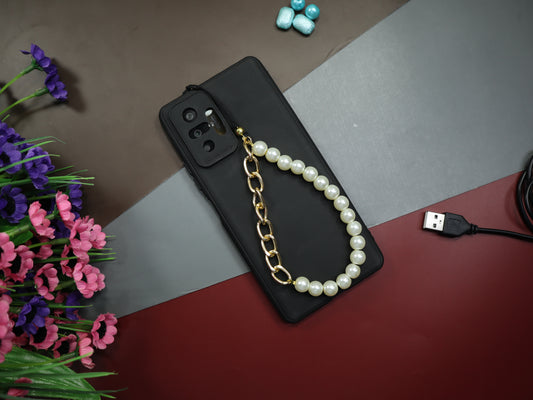 Kamule Golden Pearl Phone Charm