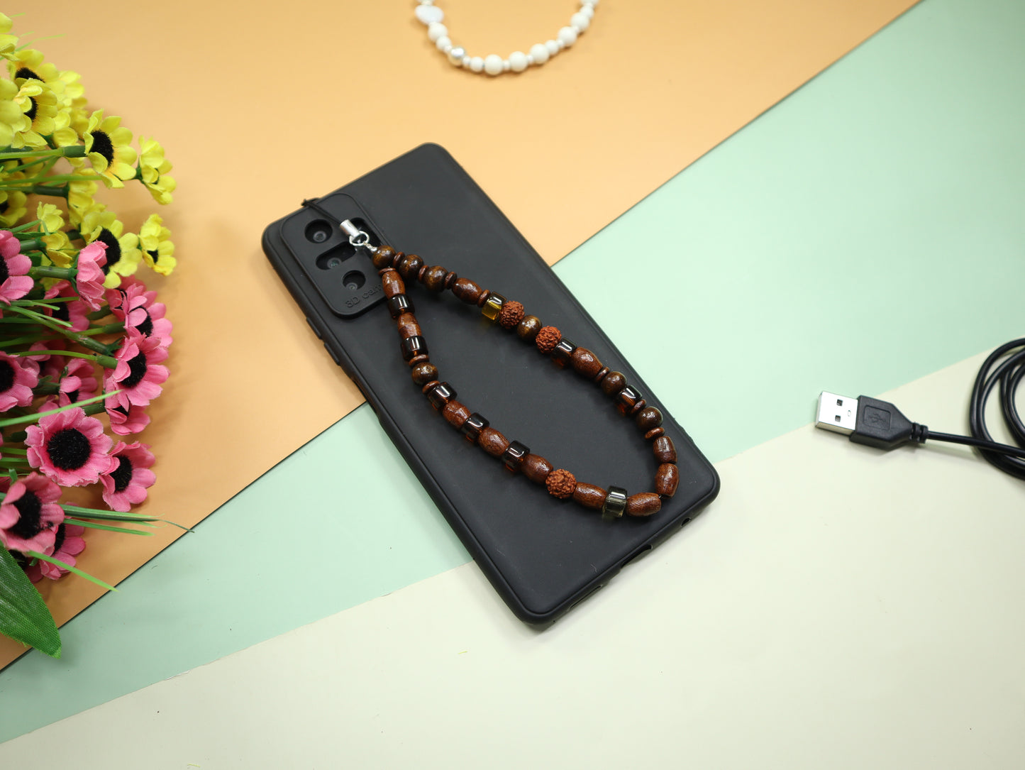 Kamule Wooden Phone Charm