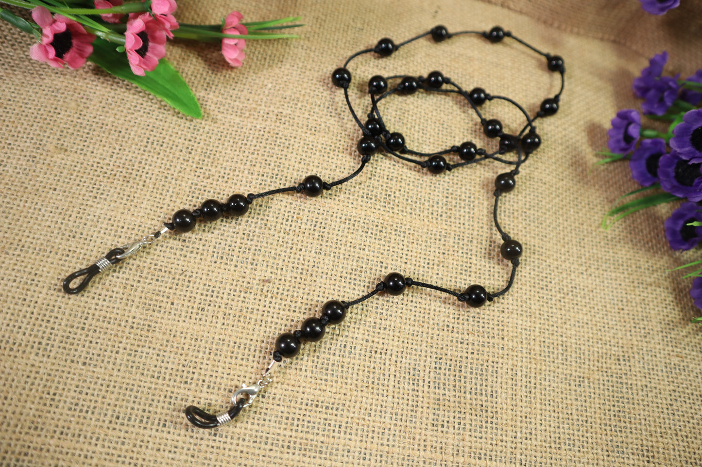 KAMULE BLACK THREAD S-CHAIN (BLACK)