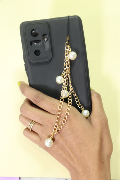 Case-Mate Phone Charm With Gold Metal Chain