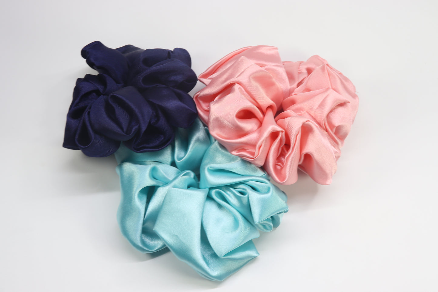 Kamule Jumbo Scrunchies, Extra Large Scrunchy, Giant Scrunchies,Oversized Scrunchies, Giant Fluffy Scrunchies,XXL Scrunchies (Pack of 3)