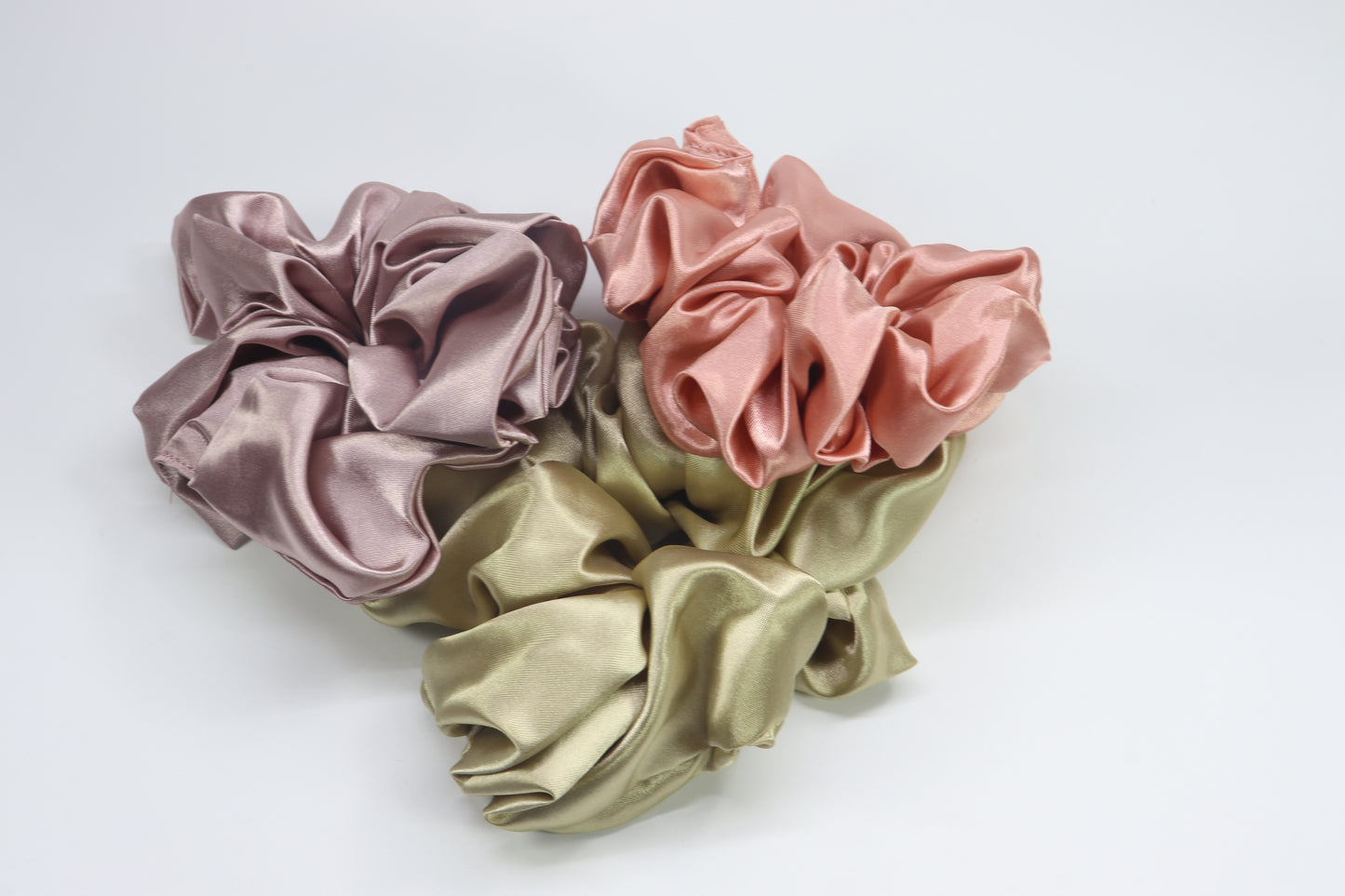 Kamule Jumbo Scrunchies, Extra Large Scrunchy, Giant Scrunchies,Oversized Scrunchies, Giant Fluffy Scrunchies,XXL Scrunchies (Pack of 3)