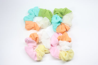 Kamule Jumbo Scrunchies, Extra Large Scrunchy, Giant Scrunchies,Oversized Scrunchies, Giant Fluffy Scrunchies,XL Scrunchies (Pack of 2)