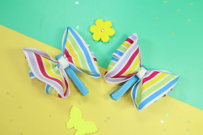 Kamule Butterfly Bow Clips - Multicolour