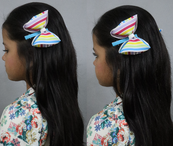 Kamule Butterfly Bow Clips - Multicolour