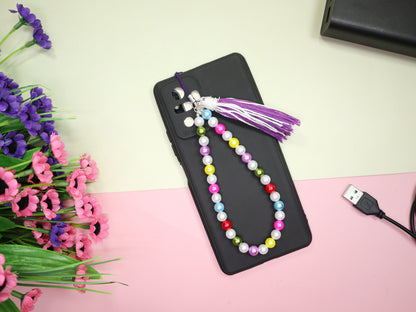 Kamule Multi colour Beaded Phone Charm